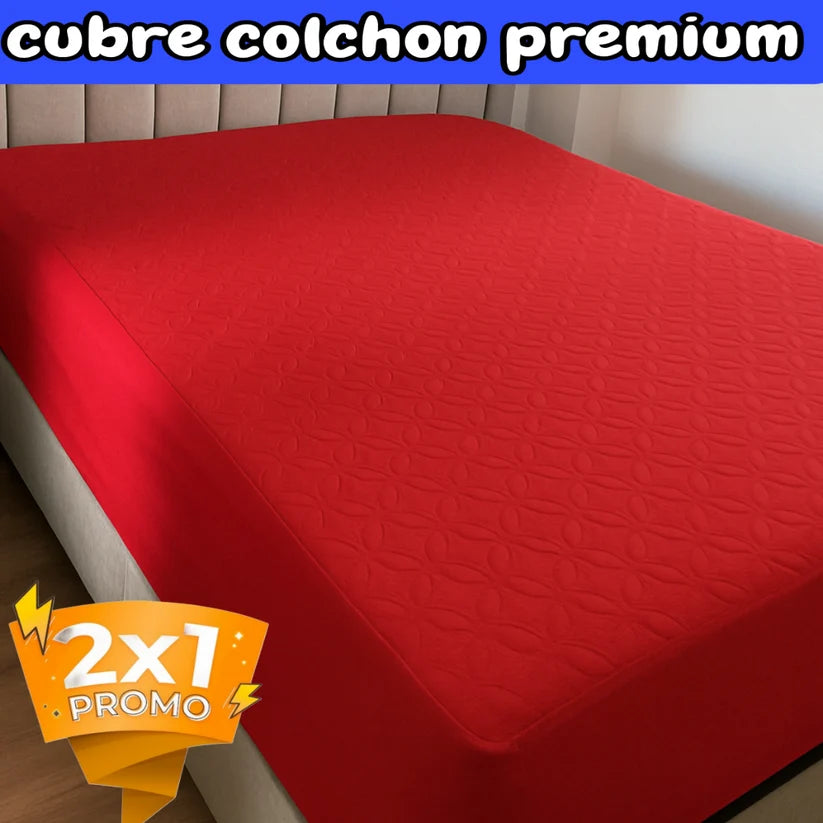 PROMOCION EN CUBRE COLCHON PAGUE 1 LLEVE 2 +4 fundas de Almohada